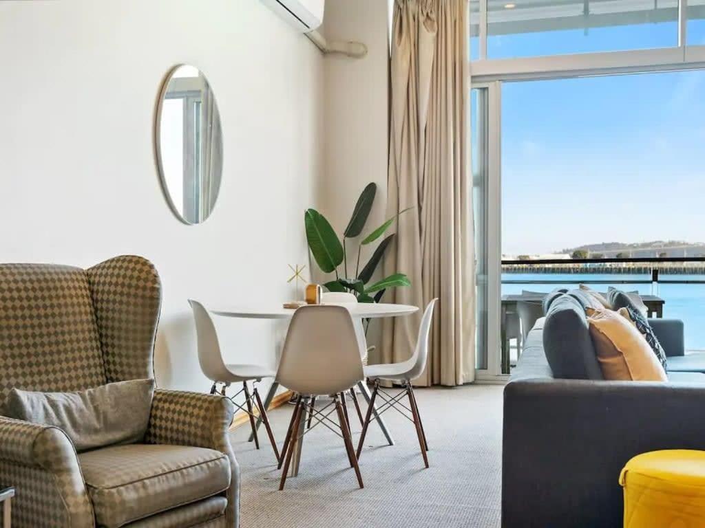 Relaxing Sea Wharf View Apartment Окленд Экстерьер фото