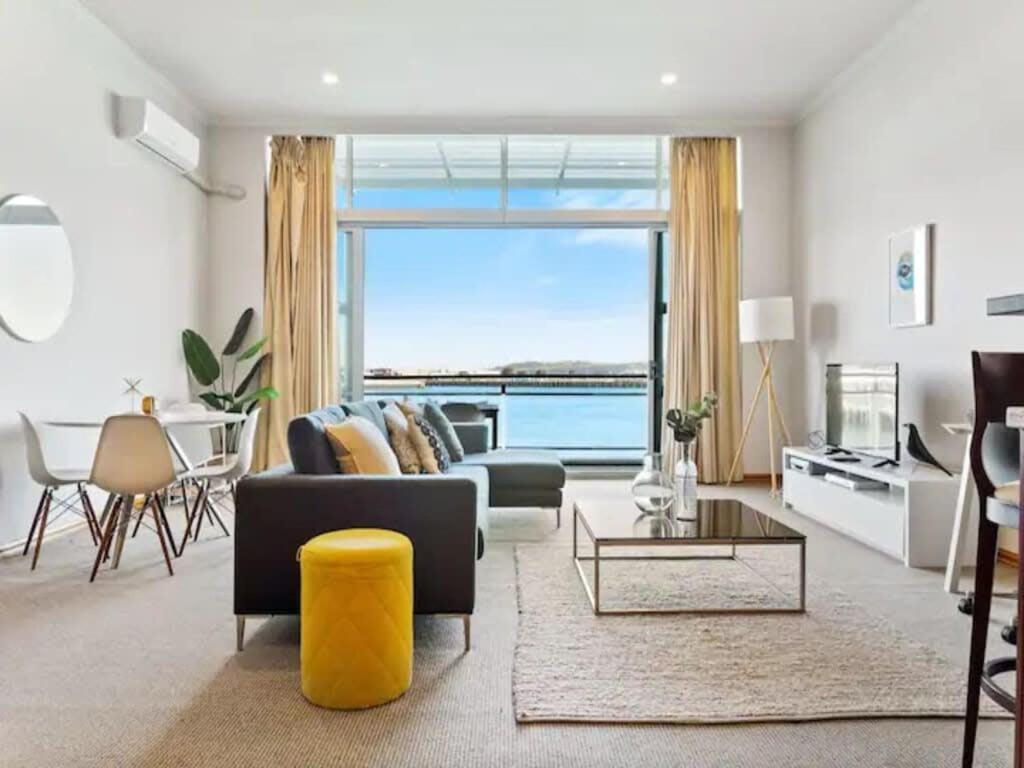 Relaxing Sea Wharf View Apartment Окленд Экстерьер фото